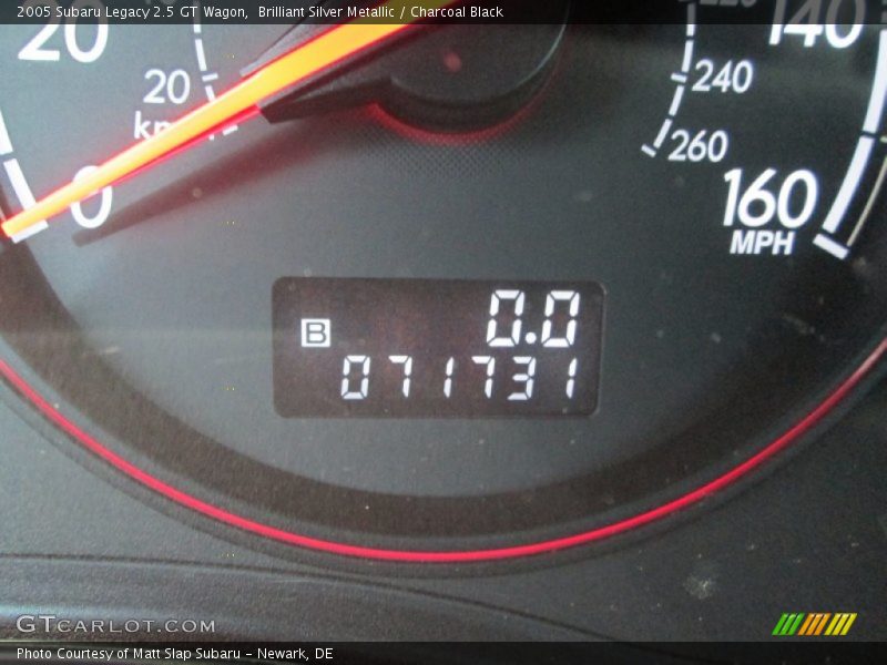 Brilliant Silver Metallic / Charcoal Black 2005 Subaru Legacy 2.5 GT Wagon