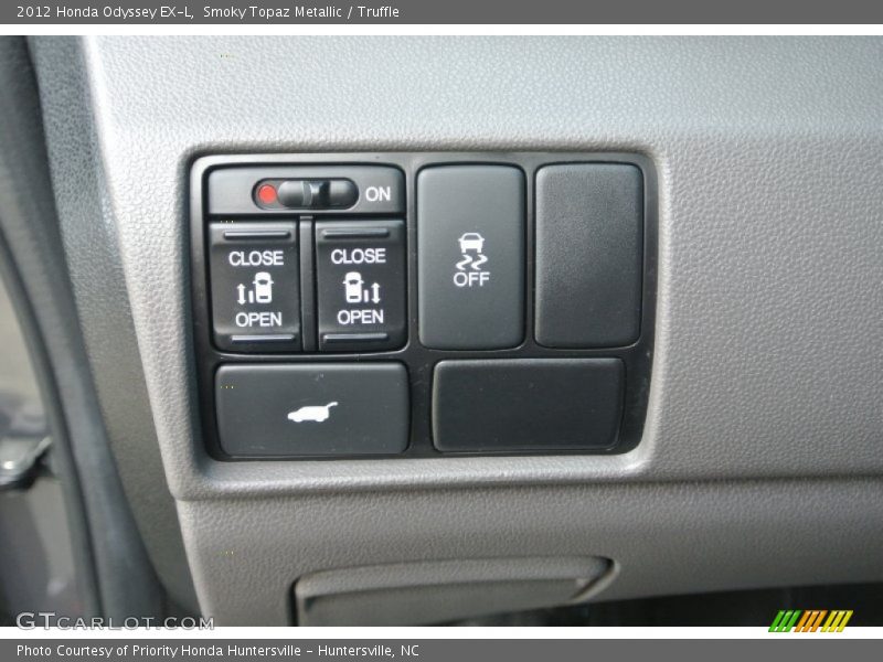 Smoky Topaz Metallic / Truffle 2012 Honda Odyssey EX-L