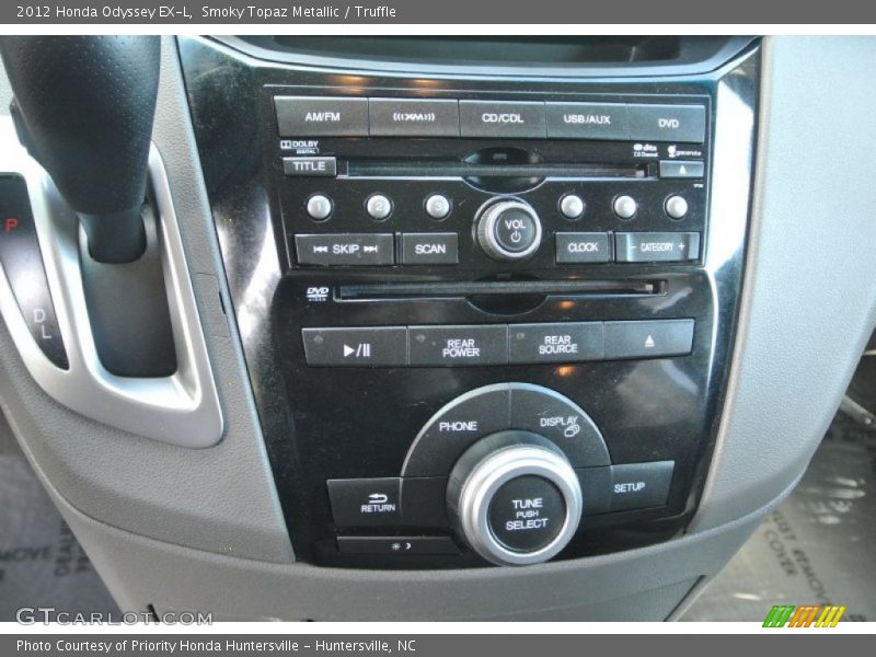 Smoky Topaz Metallic / Truffle 2012 Honda Odyssey EX-L