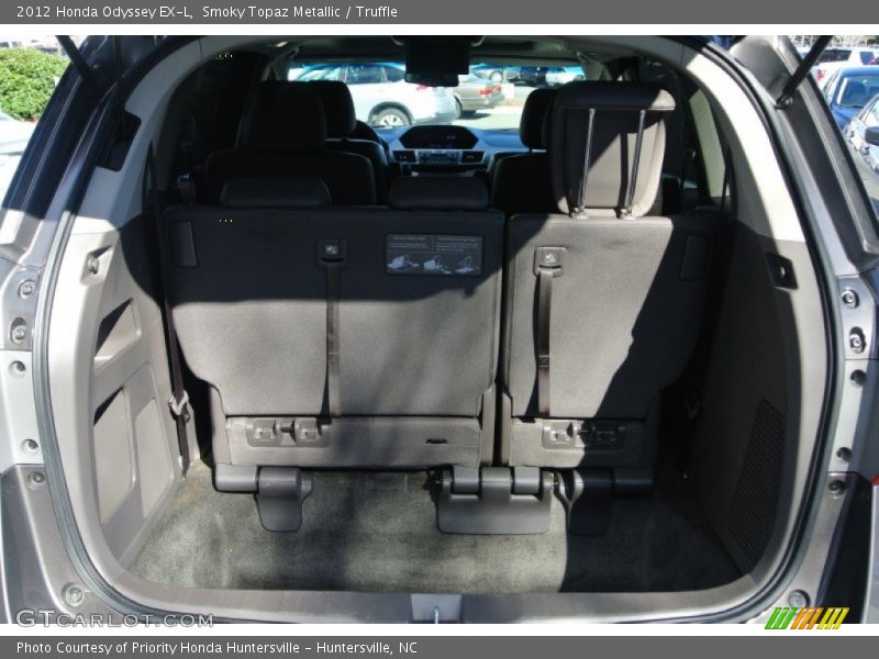 Smoky Topaz Metallic / Truffle 2012 Honda Odyssey EX-L