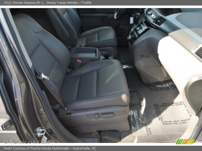 Smoky Topaz Metallic / Truffle 2012 Honda Odyssey EX-L