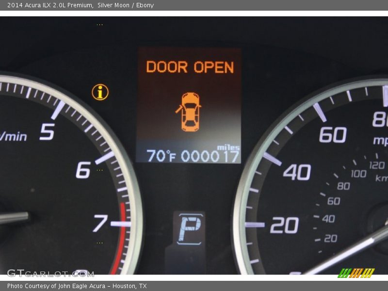 Silver Moon / Ebony 2014 Acura ILX 2.0L Premium