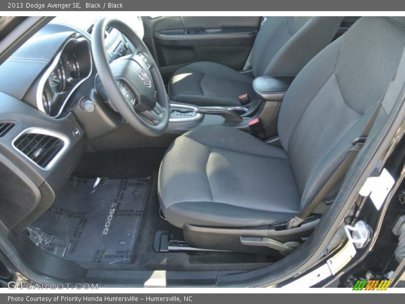 Black / Black 2013 Dodge Avenger SE