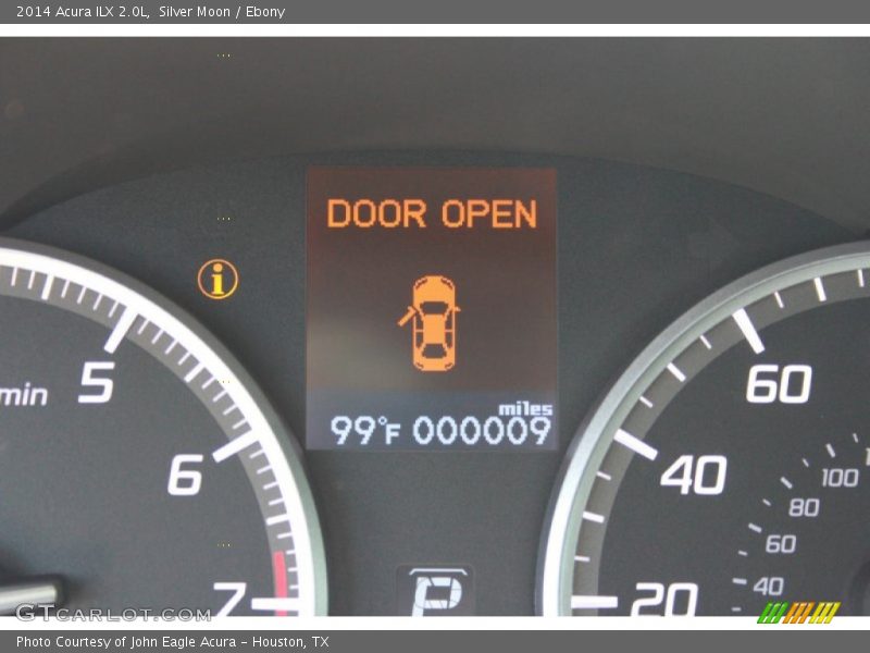 Silver Moon / Ebony 2014 Acura ILX 2.0L