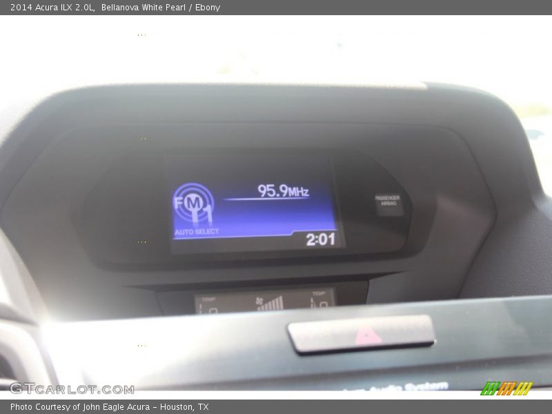 Bellanova White Pearl / Ebony 2014 Acura ILX 2.0L