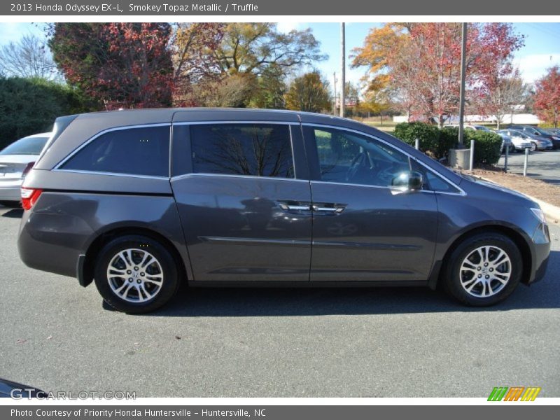 Smokey Topaz Metallic / Truffle 2013 Honda Odyssey EX-L