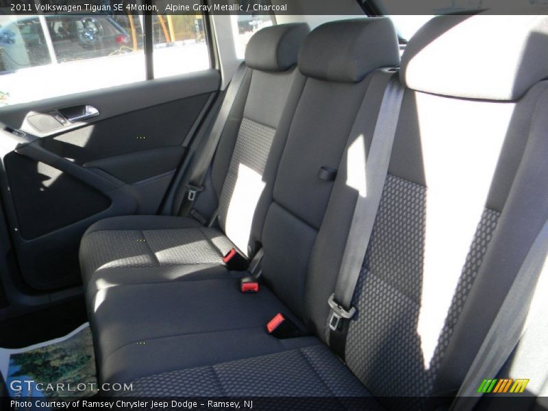 Alpine Gray Metallic / Charcoal 2011 Volkswagen Tiguan SE 4Motion