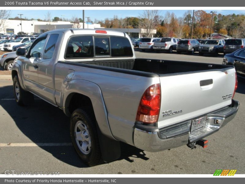 Silver Streak Mica / Graphite Gray 2006 Toyota Tacoma V6 PreRunner Access Cab