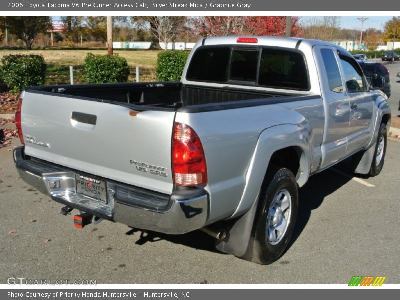 Silver Streak Mica / Graphite Gray 2006 Toyota Tacoma V6 PreRunner Access Cab