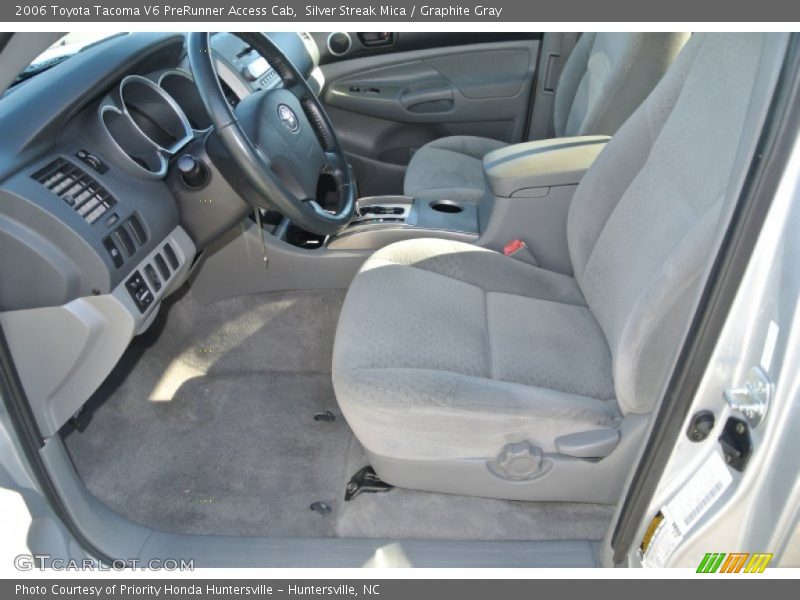 Silver Streak Mica / Graphite Gray 2006 Toyota Tacoma V6 PreRunner Access Cab