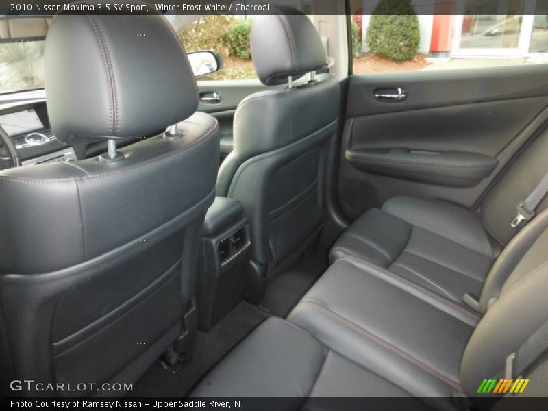 Winter Frost White / Charcoal 2010 Nissan Maxima 3.5 SV Sport