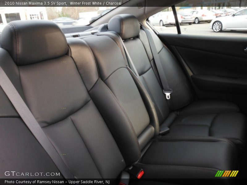 Winter Frost White / Charcoal 2010 Nissan Maxima 3.5 SV Sport