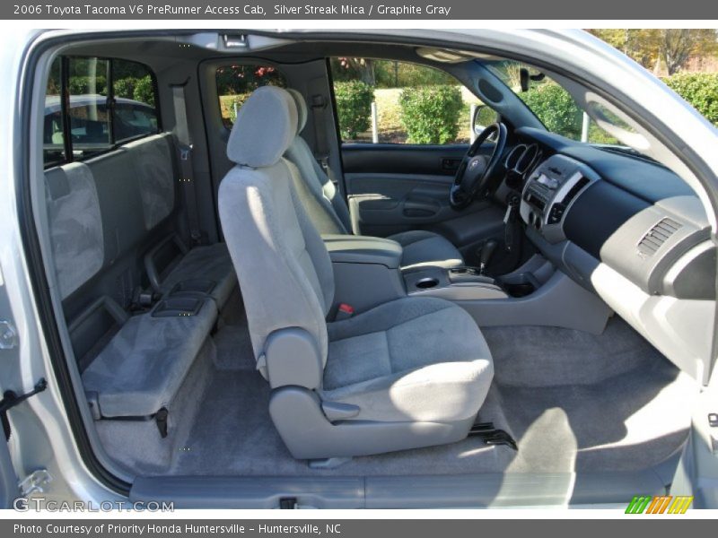 Silver Streak Mica / Graphite Gray 2006 Toyota Tacoma V6 PreRunner Access Cab