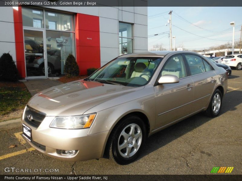 Golden Beige / Beige 2006 Hyundai Sonata GLS V6
