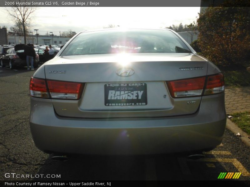 Golden Beige / Beige 2006 Hyundai Sonata GLS V6