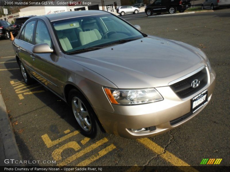 Golden Beige / Beige 2006 Hyundai Sonata GLS V6