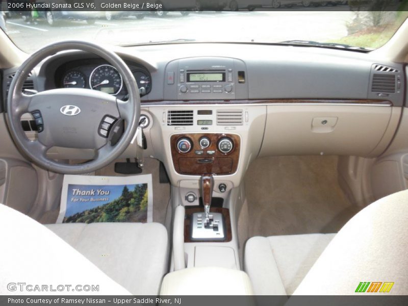 Golden Beige / Beige 2006 Hyundai Sonata GLS V6