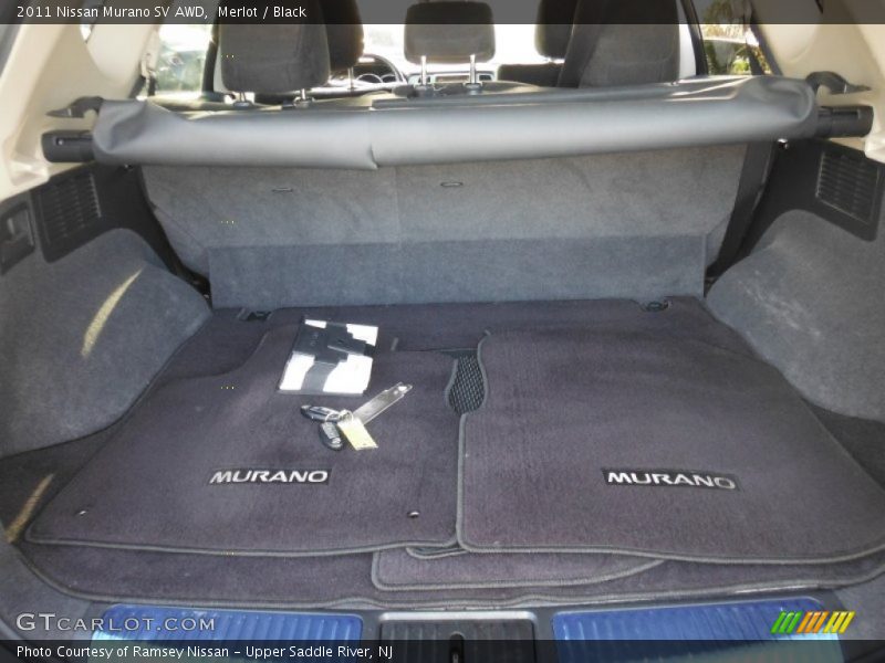 Merlot / Black 2011 Nissan Murano SV AWD