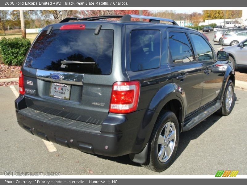 Black Pearl Slate Metallic / Charcoal 2008 Ford Escape Limited 4WD