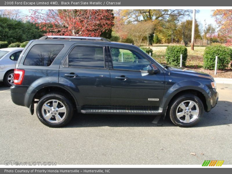 Black Pearl Slate Metallic / Charcoal 2008 Ford Escape Limited 4WD