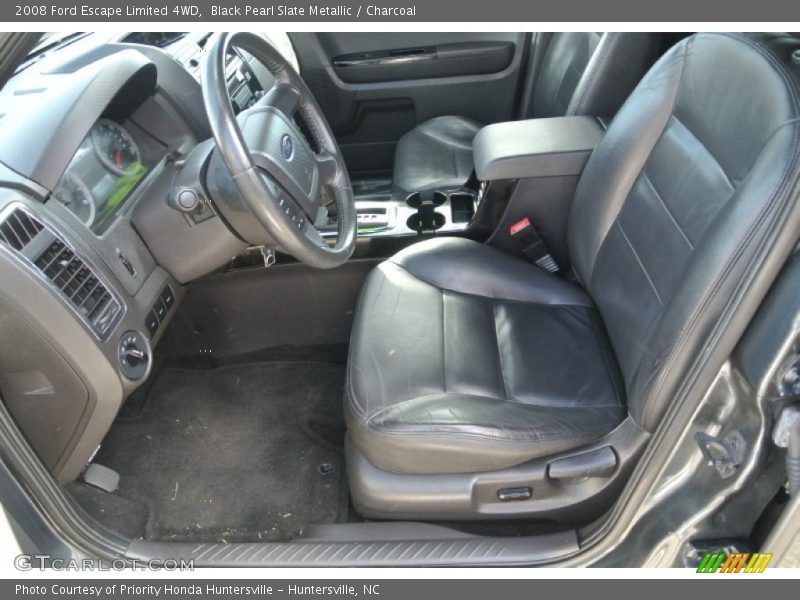 Black Pearl Slate Metallic / Charcoal 2008 Ford Escape Limited 4WD