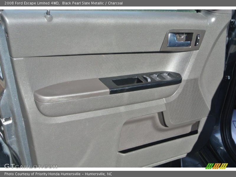 Black Pearl Slate Metallic / Charcoal 2008 Ford Escape Limited 4WD