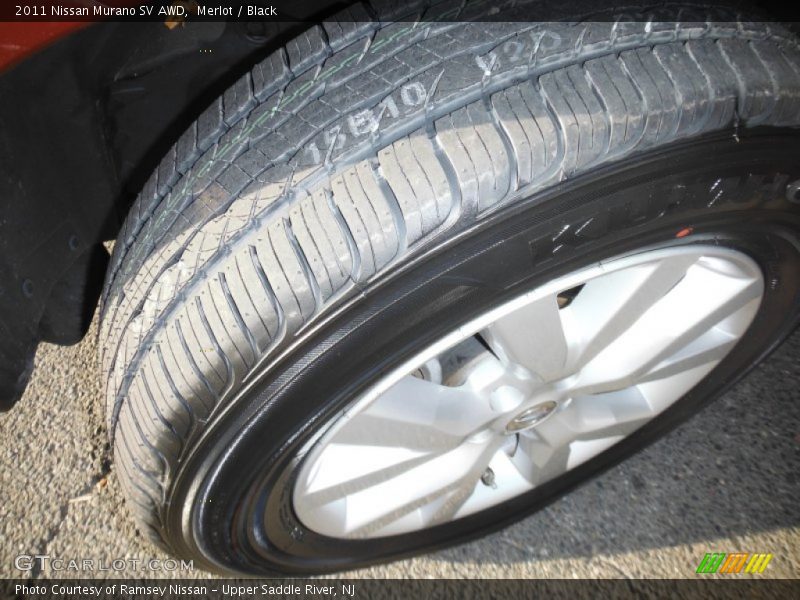 Merlot / Black 2011 Nissan Murano SV AWD