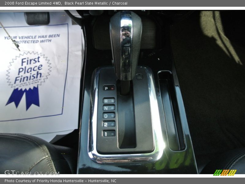 Black Pearl Slate Metallic / Charcoal 2008 Ford Escape Limited 4WD