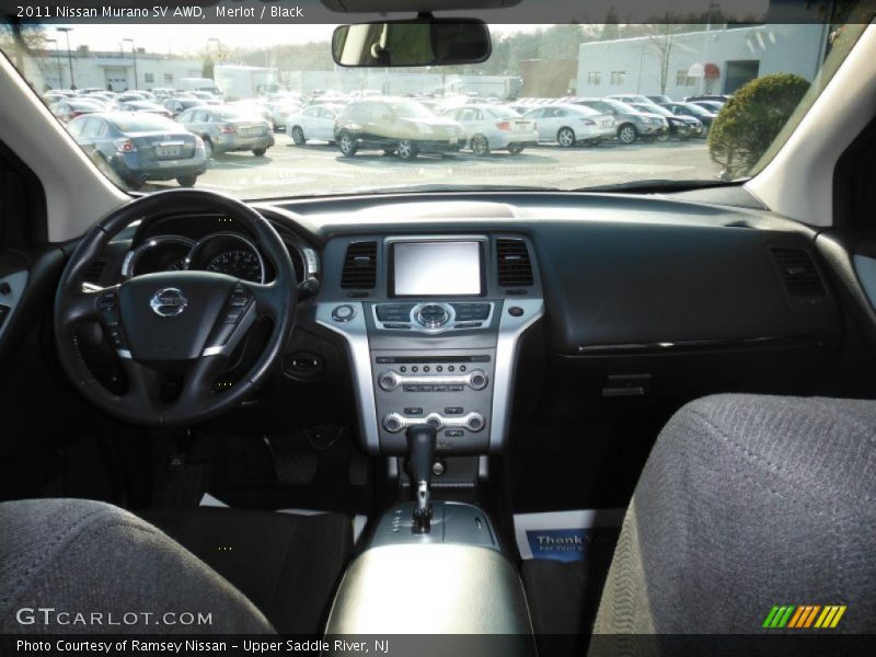 Merlot / Black 2011 Nissan Murano SV AWD