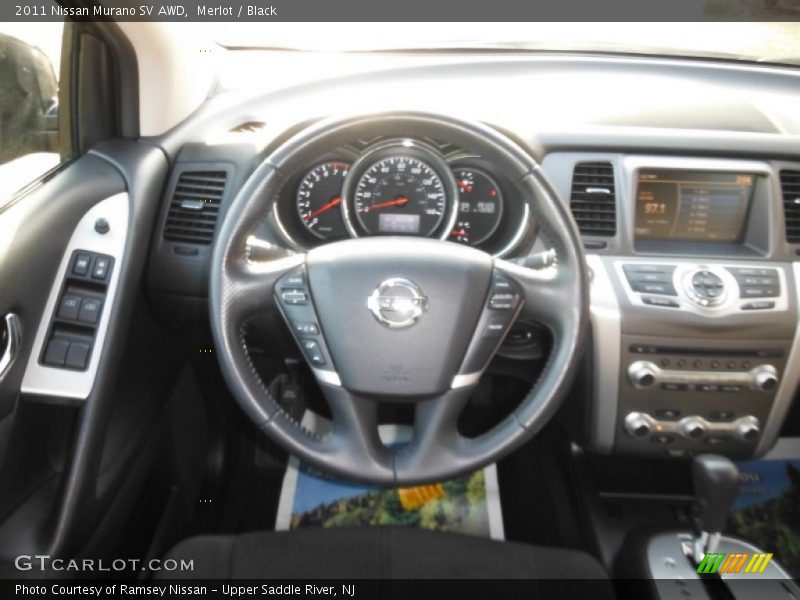 Merlot / Black 2011 Nissan Murano SV AWD