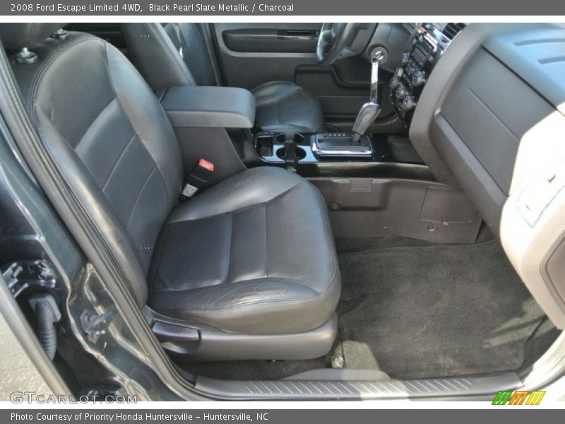 Black Pearl Slate Metallic / Charcoal 2008 Ford Escape Limited 4WD