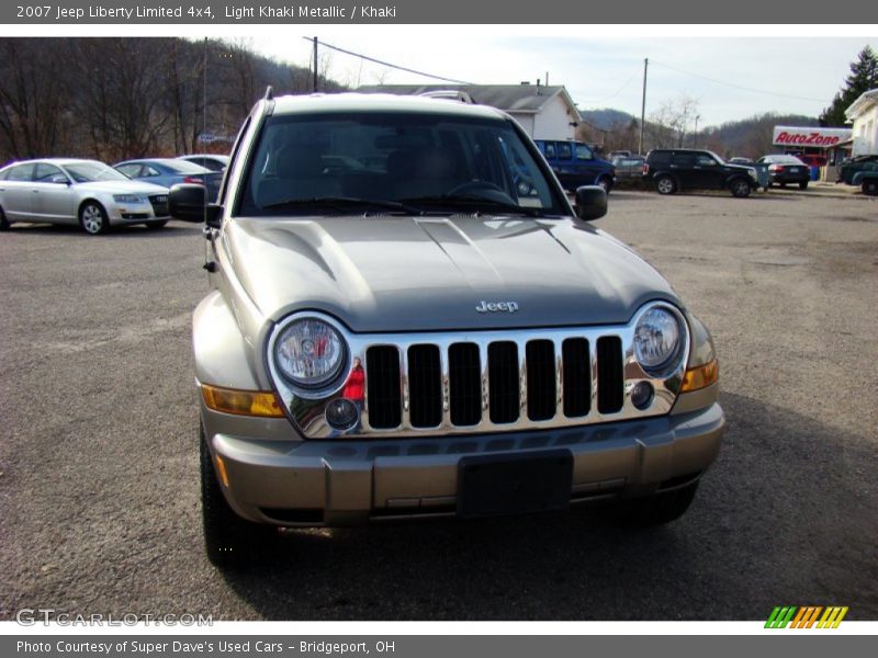 Light Khaki Metallic / Khaki 2007 Jeep Liberty Limited 4x4