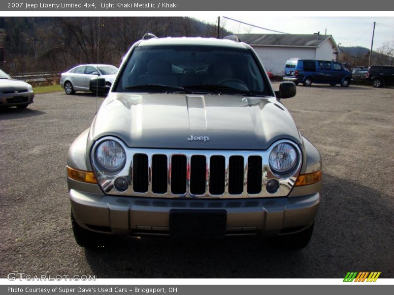 Light Khaki Metallic / Khaki 2007 Jeep Liberty Limited 4x4