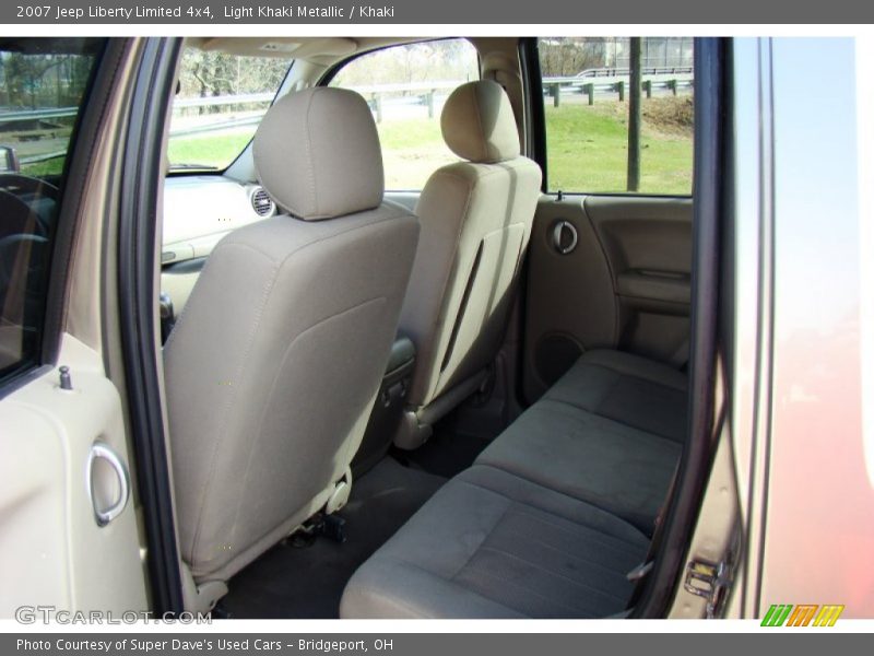 Light Khaki Metallic / Khaki 2007 Jeep Liberty Limited 4x4