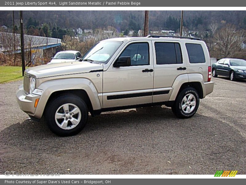 Light Sandstone Metallic / Pastel Pebble Beige 2011 Jeep Liberty Sport 4x4