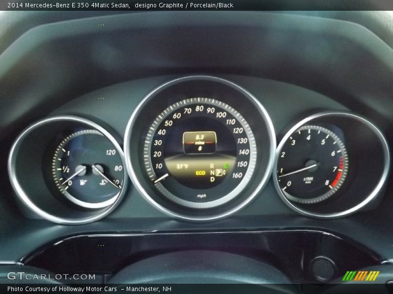 designo Graphite / Porcelain/Black 2014 Mercedes-Benz E 350 4Matic Sedan