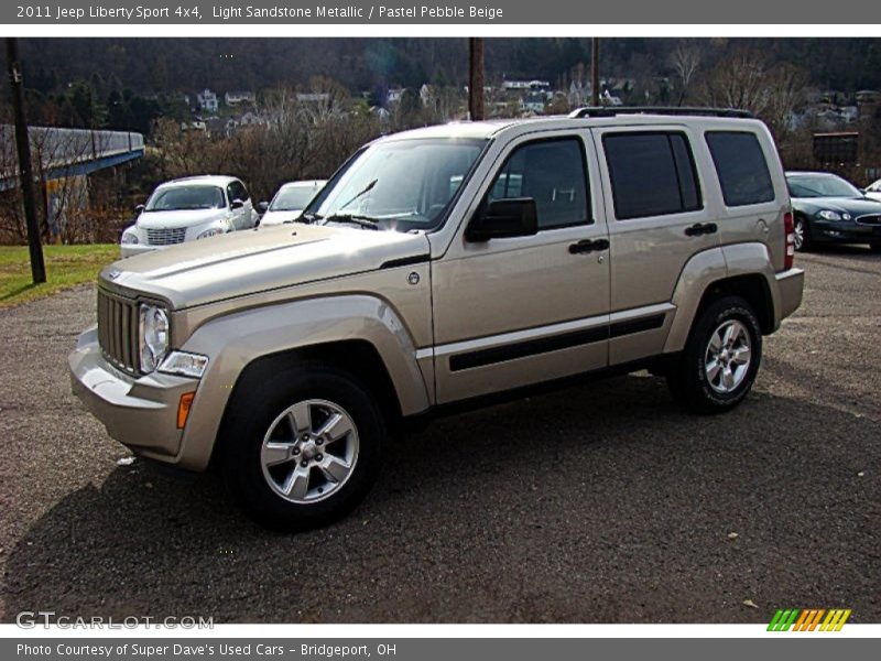 Light Sandstone Metallic / Pastel Pebble Beige 2011 Jeep Liberty Sport 4x4