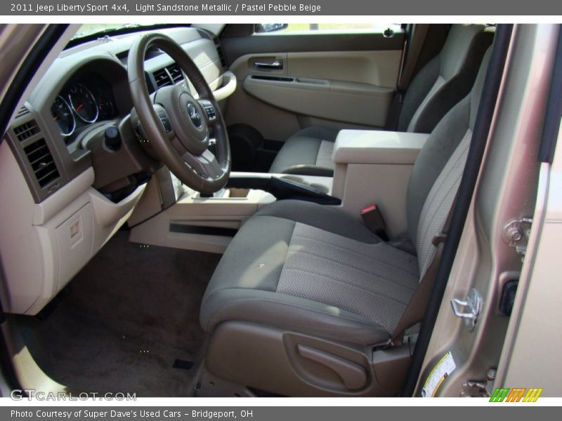 Light Sandstone Metallic / Pastel Pebble Beige 2011 Jeep Liberty Sport 4x4