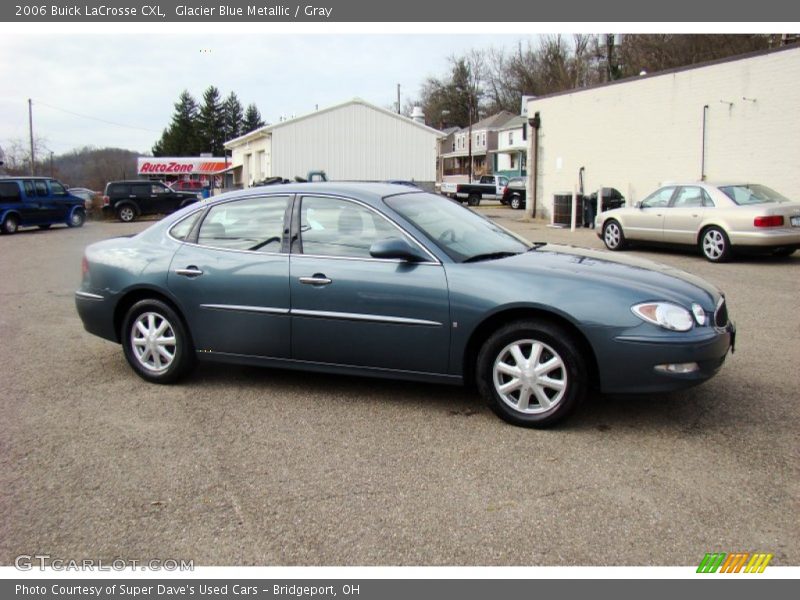 Glacier Blue Metallic / Gray 2006 Buick LaCrosse CXL