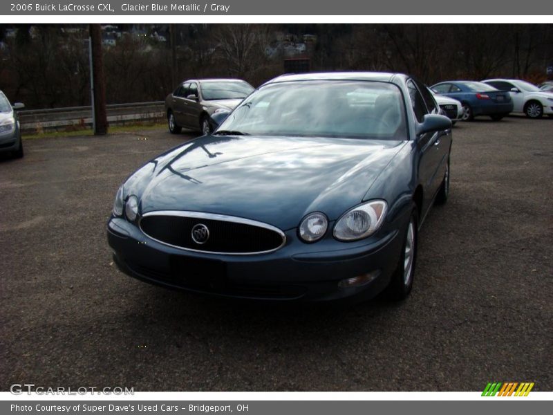 Glacier Blue Metallic / Gray 2006 Buick LaCrosse CXL