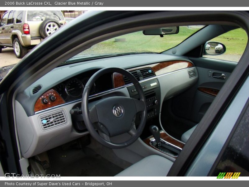 Glacier Blue Metallic / Gray 2006 Buick LaCrosse CXL
