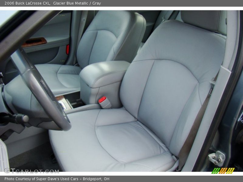 Glacier Blue Metallic / Gray 2006 Buick LaCrosse CXL
