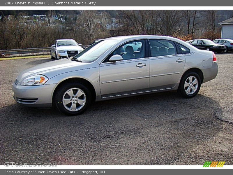 Silverstone Metallic / Gray 2007 Chevrolet Impala LT