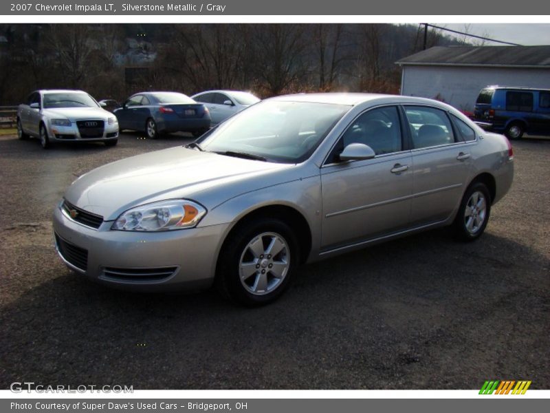 Silverstone Metallic / Gray 2007 Chevrolet Impala LT