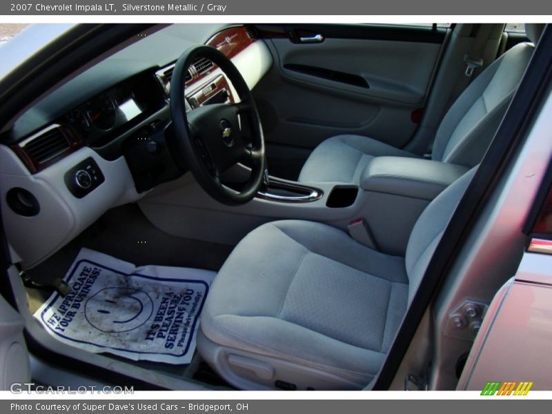 Silverstone Metallic / Gray 2007 Chevrolet Impala LT