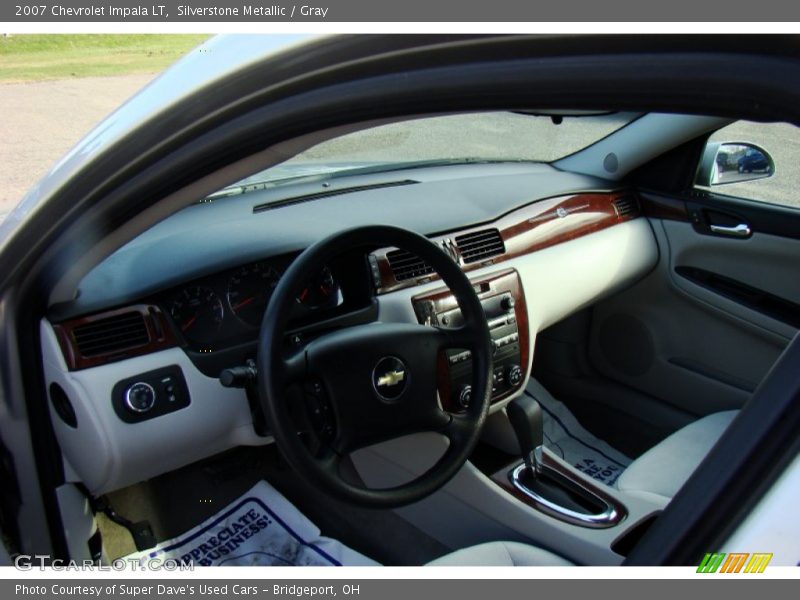 Silverstone Metallic / Gray 2007 Chevrolet Impala LT