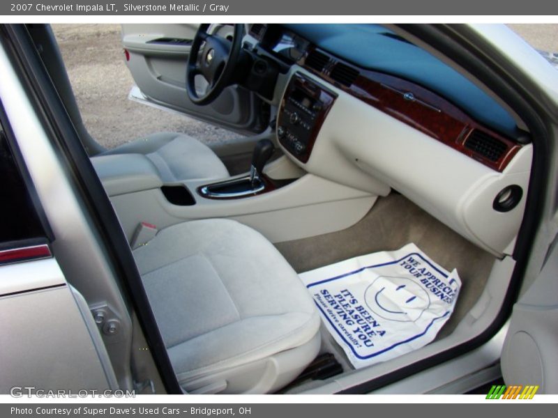 Silverstone Metallic / Gray 2007 Chevrolet Impala LT