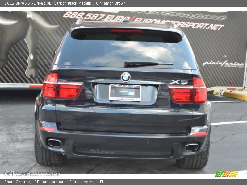 Carbon Black Metallic / Cinnamon Brown 2013 BMW X5 xDrive 50i