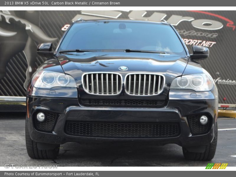 Carbon Black Metallic / Cinnamon Brown 2013 BMW X5 xDrive 50i