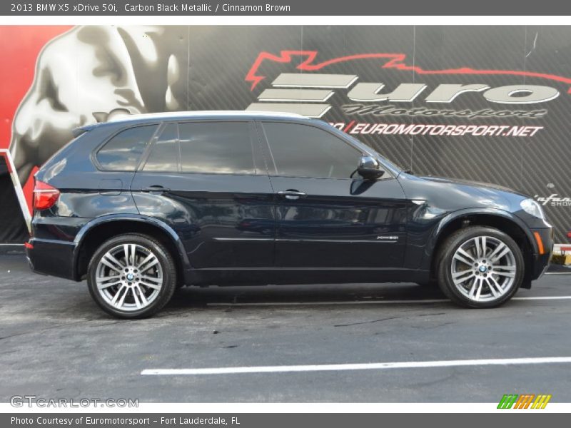 Carbon Black Metallic / Cinnamon Brown 2013 BMW X5 xDrive 50i